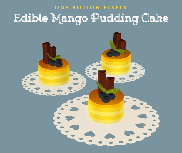 OBP Edible Mango Pudding Cake TN 2