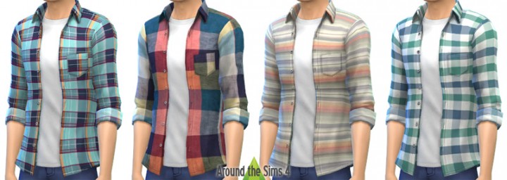 H&M Men's Shirts by Sandy - Liquid Sims
