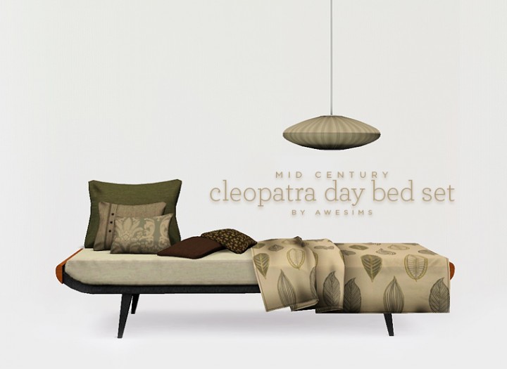 Cleopatra day bed set - Download