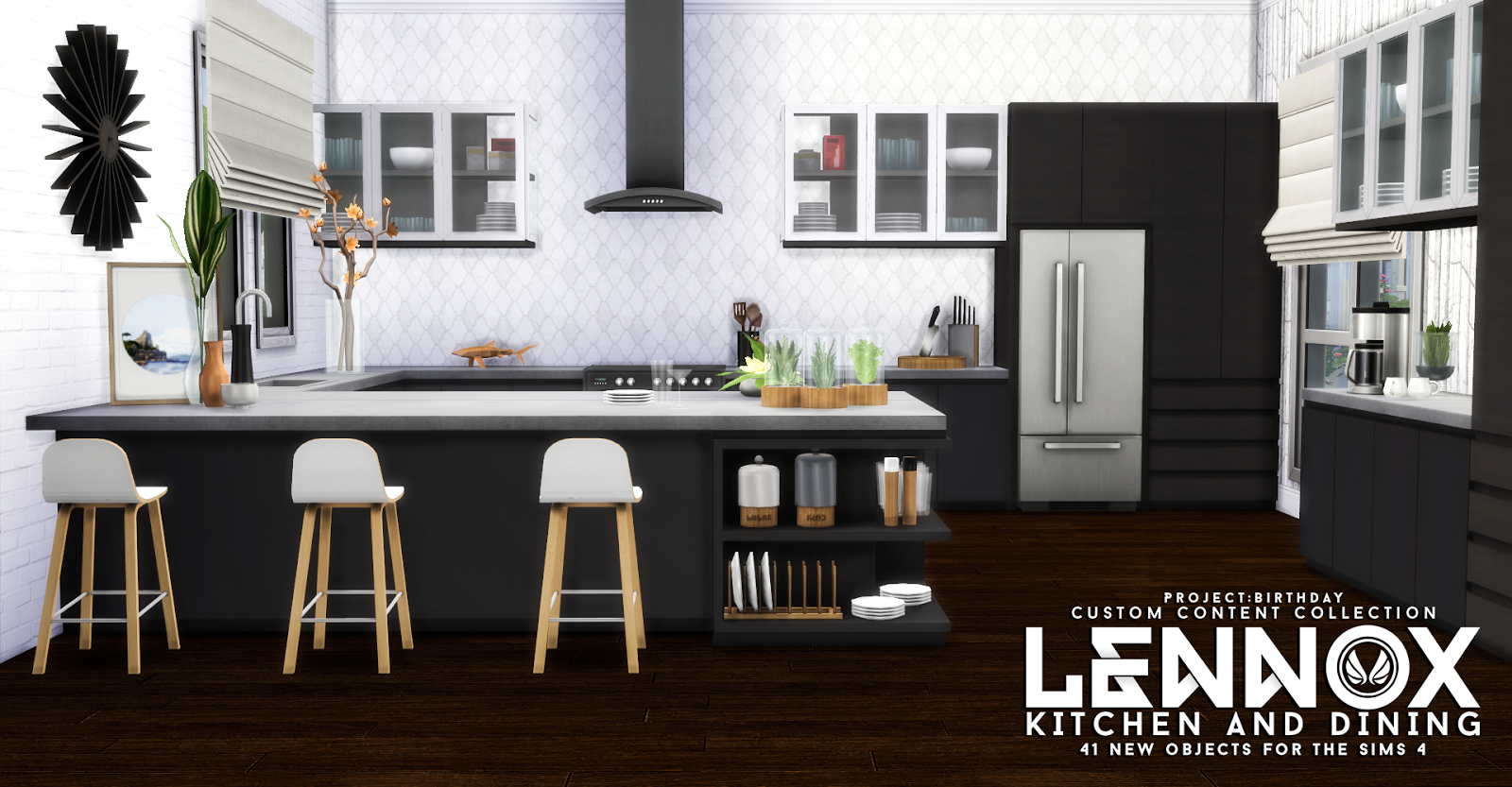 Lennox Kitchen and Dining by Peacemaker IC Liquid Sims