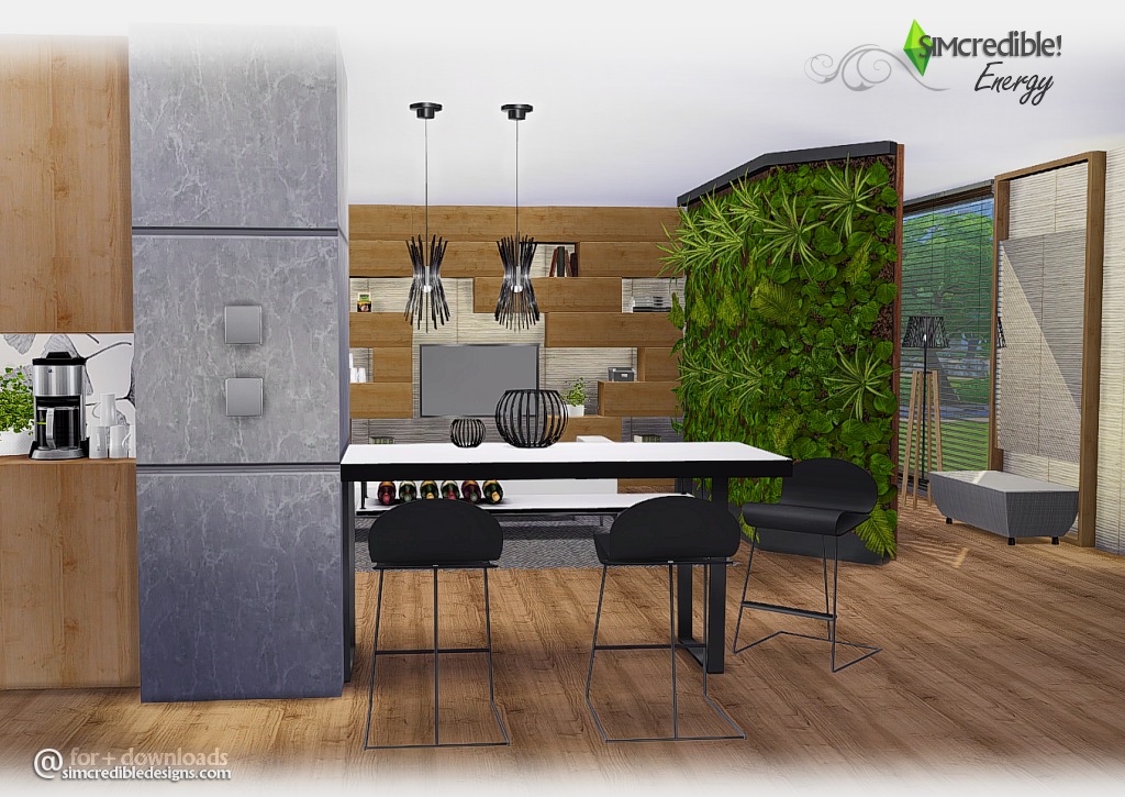 'Energy' Living by SIMcredible! Liquid Sims