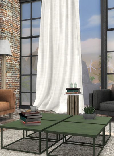 15+ Urban, Industrial and Loft Furniture Sets for The Sims 4