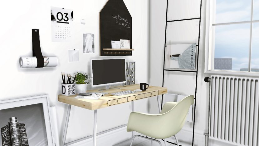 Ikea Lillasen Desk Clutter By Mxims Liquid Sims