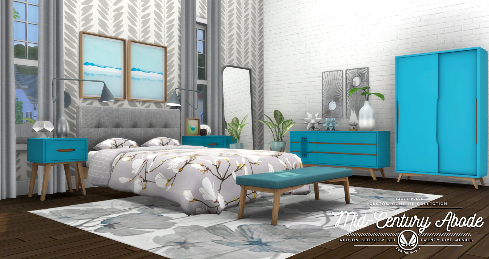 Mid-Century Abode: Add-on Bedroom by Peacemaker IC 