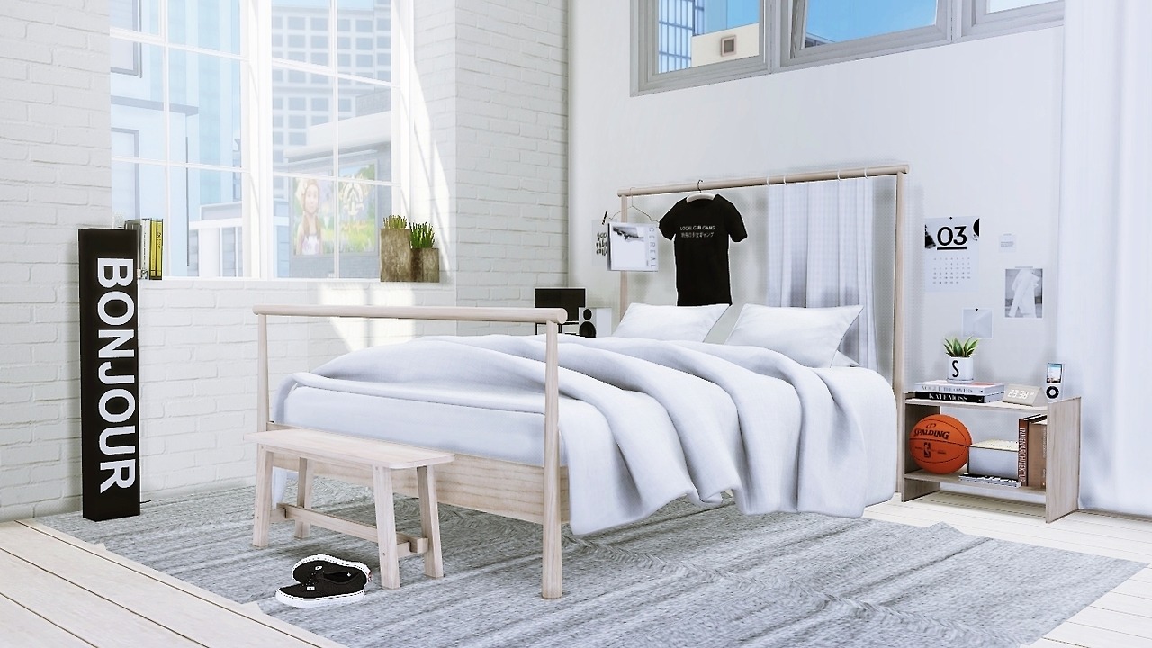 filosofie Aanstellen Voorstellen IKEA GJÖRA Bedroom by MXIMS - Liquid Sims