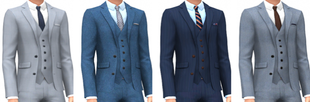Three-Piece Suit by marvinsims - Liquid Sims