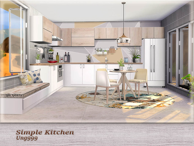 Simple Kitchen by ung999 - Liquid Sims