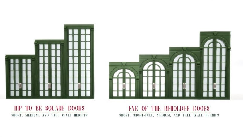 Romantic Garden Expanded 16 New Doors And Windows By Peacemaker Ic Liquid Sims