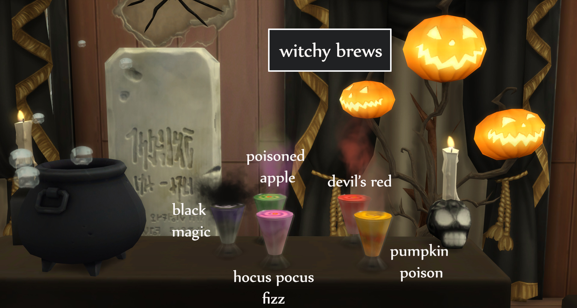 Witchy Brew Cauldron by icemunmun Liquid Sims