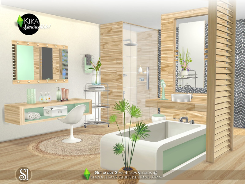 Kika Bathroom By Simcredible Liquid Sims