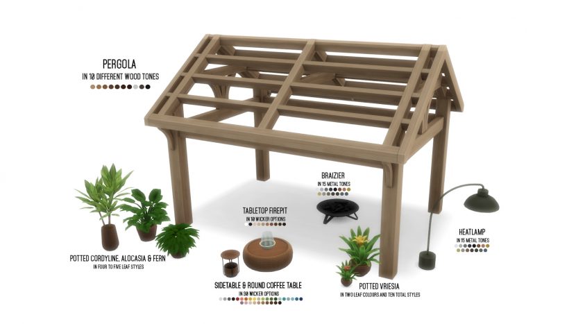 Oasis-Chic Outdoor Wicker Living by Peacemaker IC - Liquid Sims