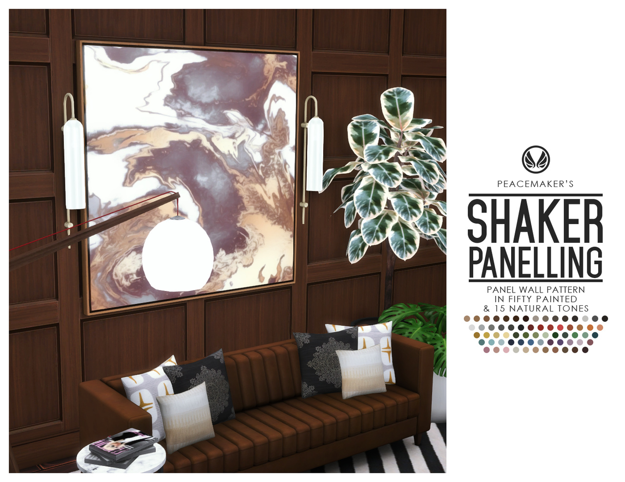 Shaker Panelling by Peacemaker IC Liquid Sims