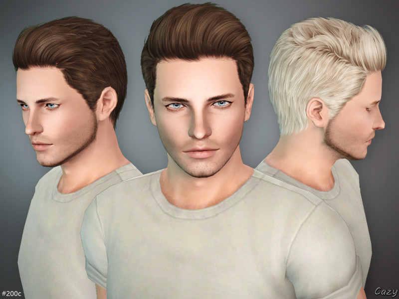 Male Hairstyles By Cazy Liquid Sims