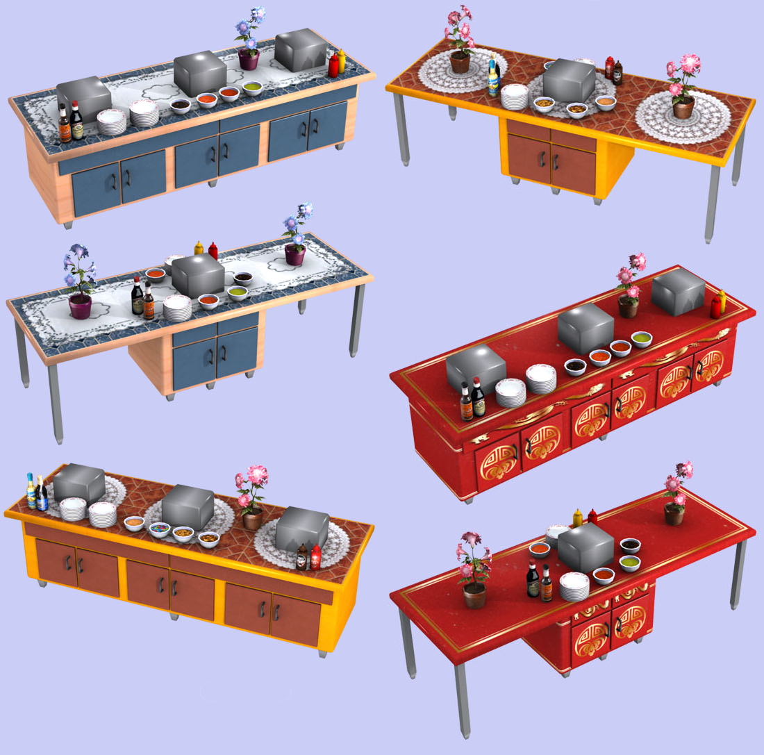Sims 4 Party Buffet