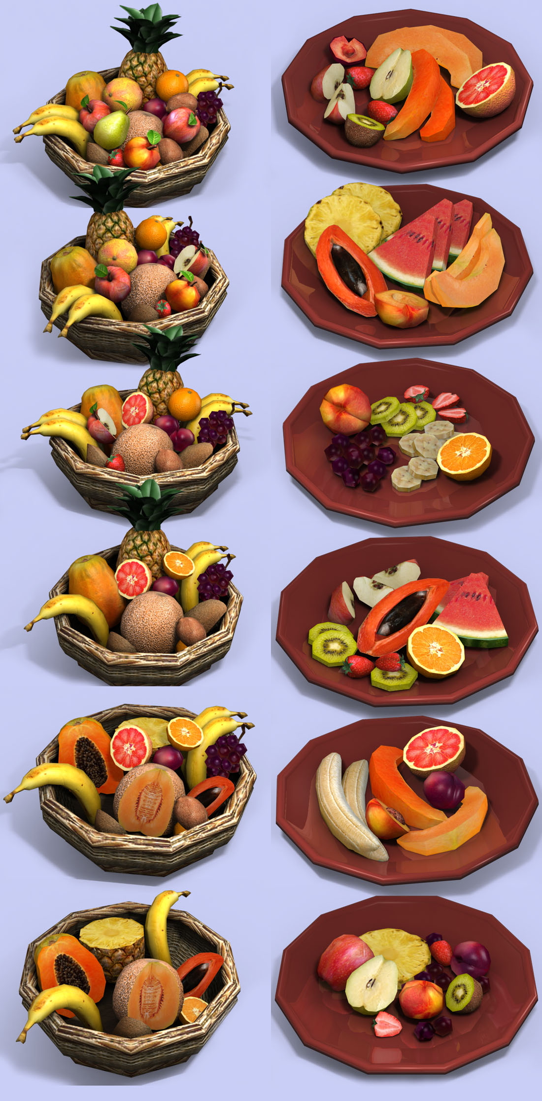 Sims 4 Fruit Barrels