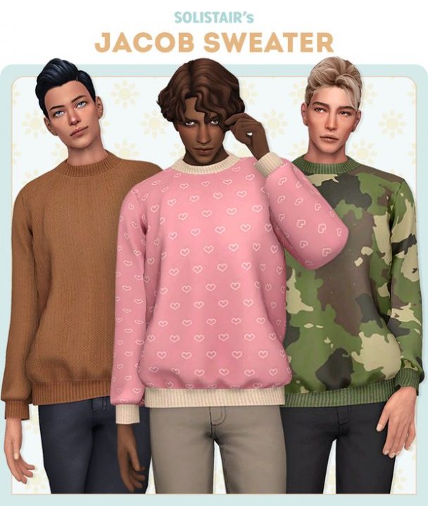 Jacob Sweater by Solistair - Liquid Sims