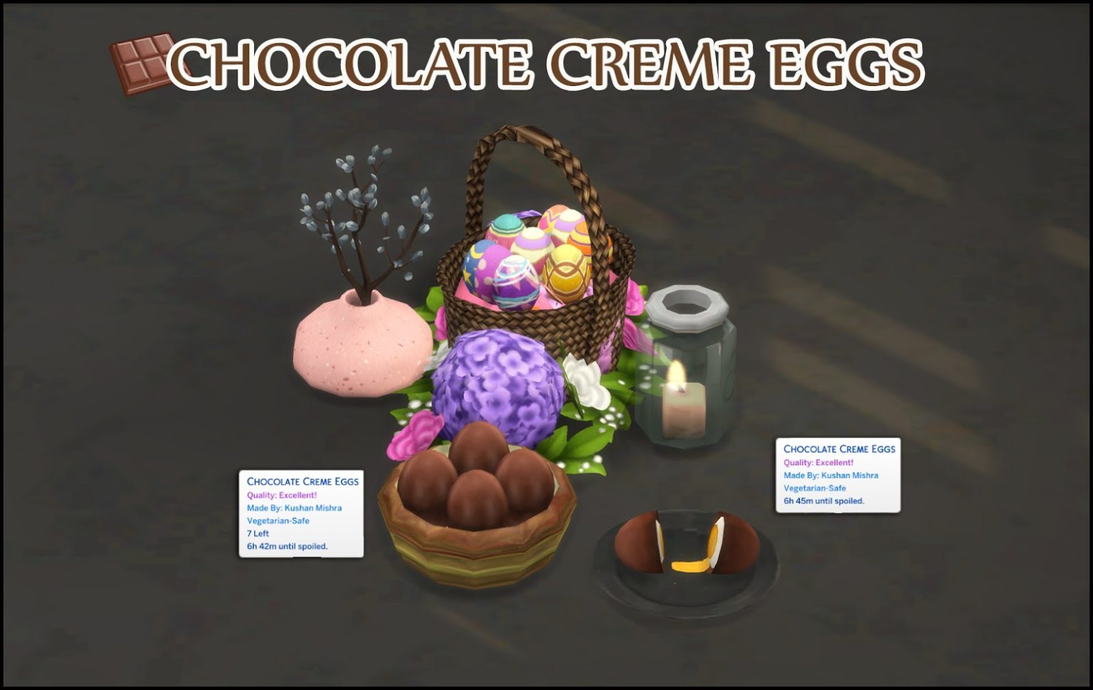 Chocolate Creme Eggs by icemunmun Liquid Sims