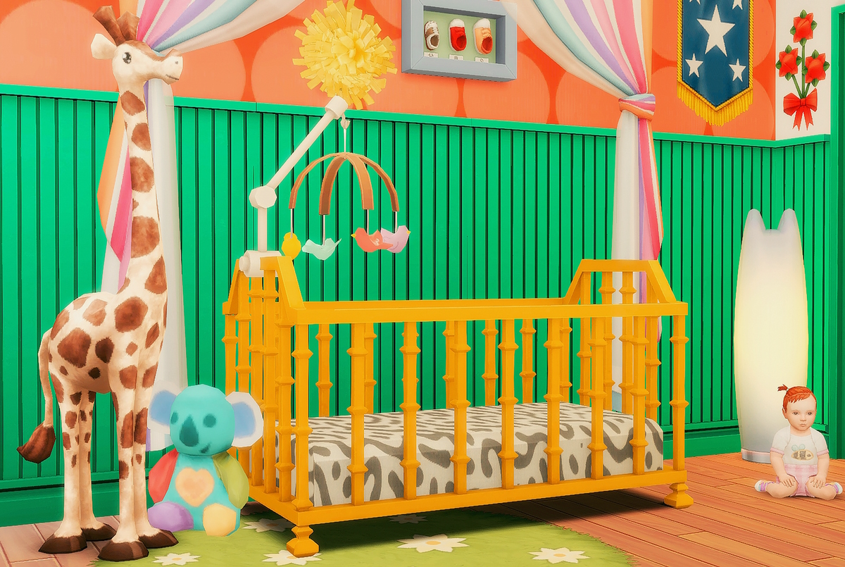 Tui Infant Crib by Kiwisim4 Liquid Sims