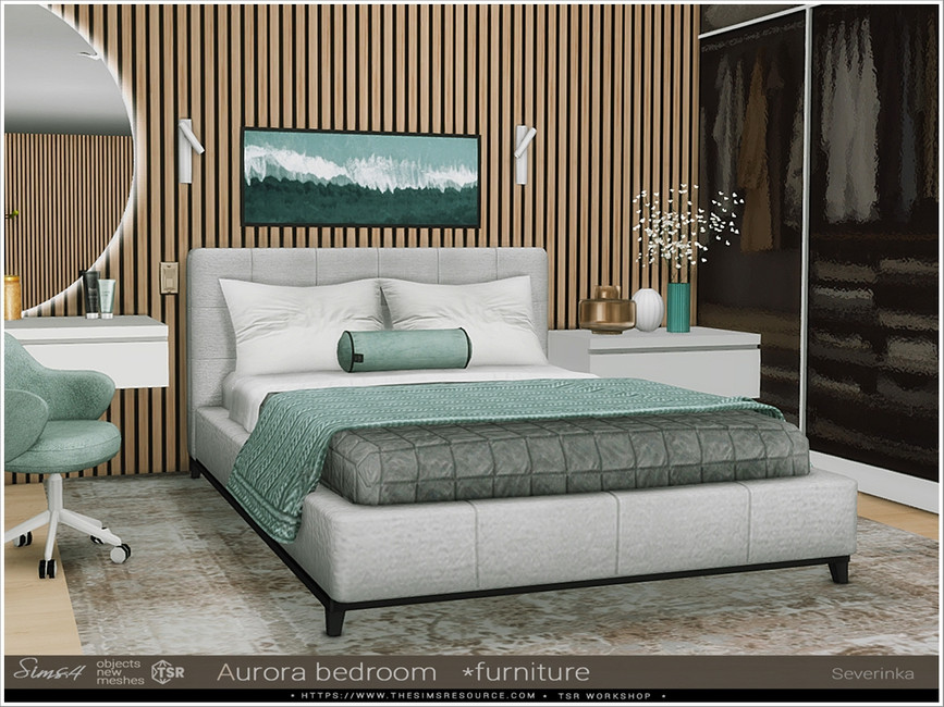 Aurora Bedroom By Severinka Liquid Sims